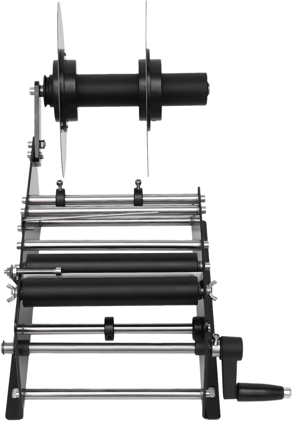 Etichettatrice Manuale - Etichettatrice per Bottiglie Migliorata con Maniglia, Perfetta per Etichette Rotonde su Vetro, Plastica E Metallo - Kit di Avviamento Completo