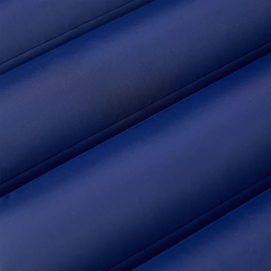 Selbstaufblasende Isomatte Marineblau mit Kissen, 190x68x10 cm, 40D-Nylon, wasserdicht, ultraleicht, kompakt, faltbar für Outdoor Camping Wandern Trekking Festival