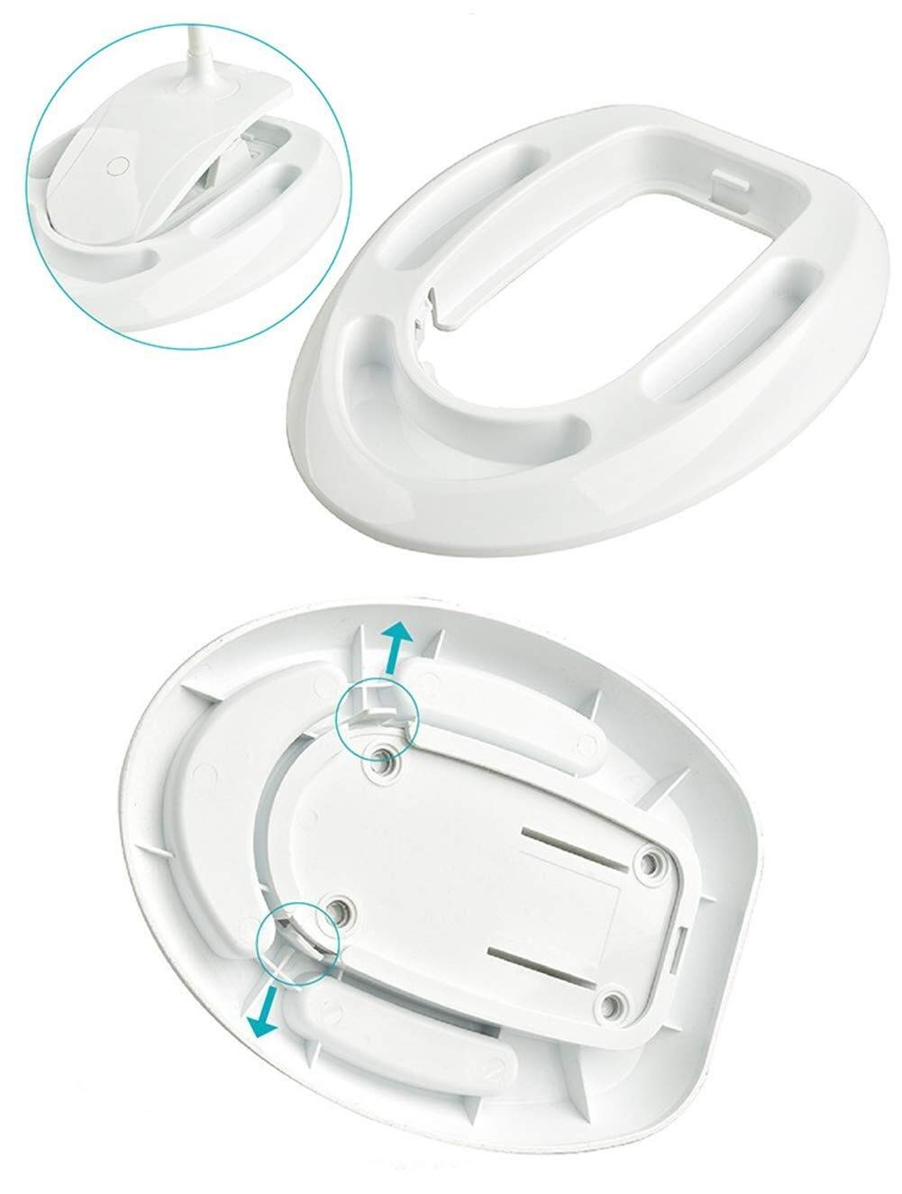 Lámpara con Lupa Y Pinza: Lente Led Regulable, Luz De Trabajo con Brazo Giratorio Ajustable De 3X A 8X, Lupa De Escritorio.