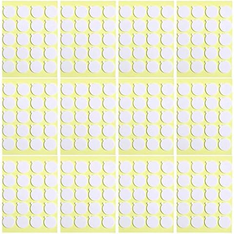 240pcs Candle Wick Stickers, Heat Resistance Double-Sided Stickers with The Little ‘‘Tail’’, Adhere Steady in Hot Wax Stickers for Candle Making Cover