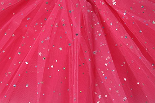 Girls Ballerina Sparkle or Chiffon Tutu Beginner 3 Pack Dress Up Set (Choose Color and Size)4