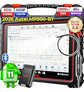 Autel Scanner MaxiPRO MP900BT w/ $80 MV108S - 2026 MP900-BT w/Pro ECU Coding, CAN FD/DoIP, Newer ...