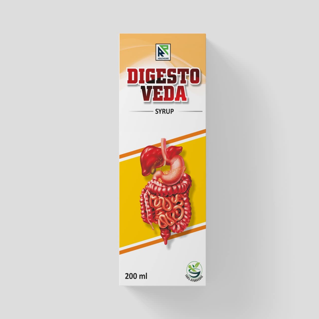 Digesto Veda Syrup 200ml For Digestion Acidity Gas and Bloating,boosts digestive immunity Stomach Pain