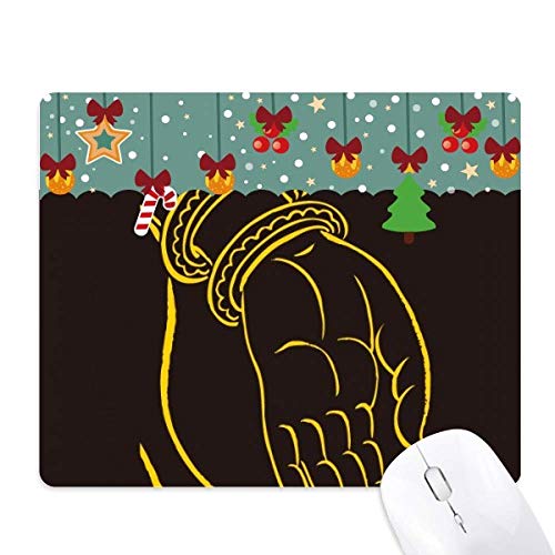 Tapis de souris de jeu antidérapant en caoutchouc motif bouddhisme noir et jaune