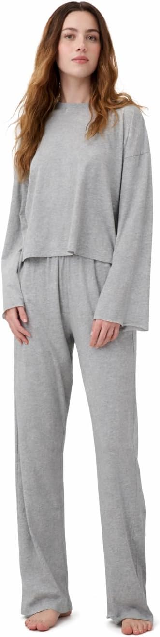 Lunya Organic Pima Straight Leg Pant
