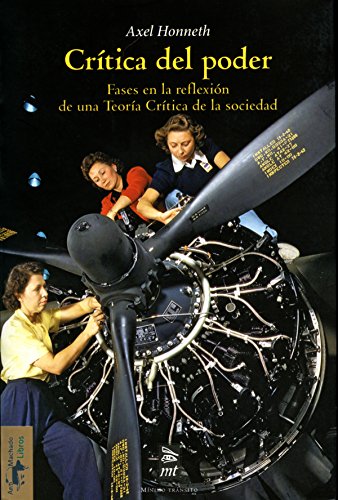 Crítica del poder: Fases en la reflexión de una Teoría Crítica de la sociedad (Teoría y crítica nº 23) (Spanish Edition)