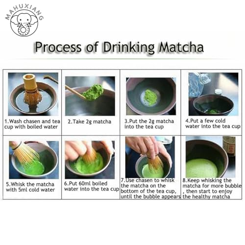 Té Matcha Orgánico 1000 g con Batidor de Bambú miniatura 7