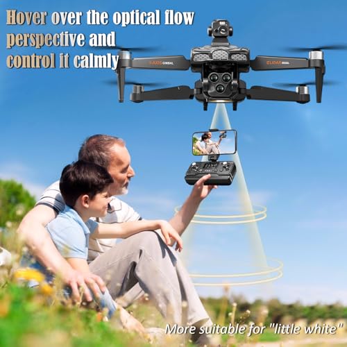 5G FPV Drone with Camera for Adults 4K & 8K, GPS Brushless Motor with 3-Axis Gimbal & 360° Obstacle Avoidance, 60min Flight Time, 5KM Long Range Transmission, Foldable RC Drone with Auto Return Home - Image 6
