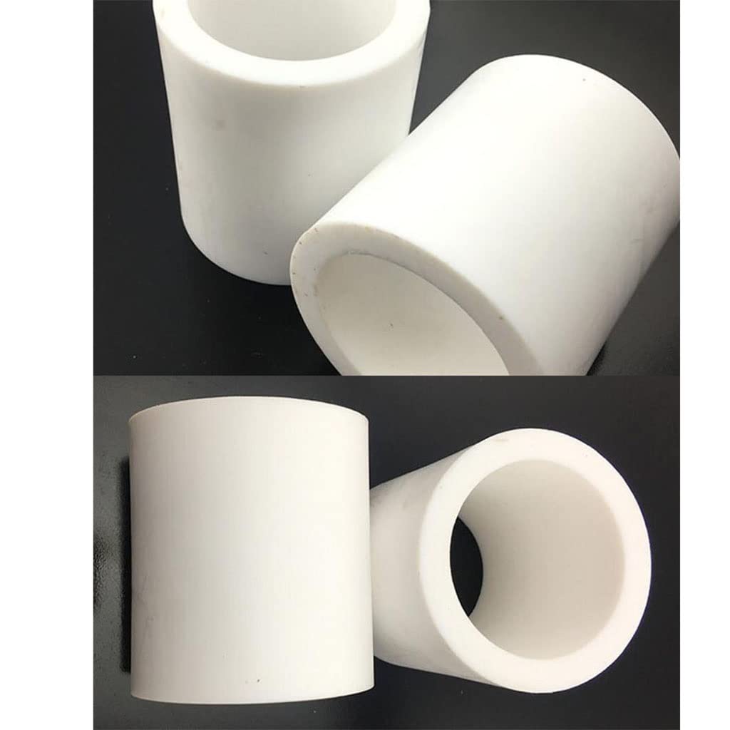 White Polytetrafluoroethylene Hollow Rod Environment-friendly Non-toxic DIY PTFE Sleeve/diameter 12~25mm Hole 5~20mm PTFE Bar, 1pcs (Diameter : OD24mm hole13mm, Length : 30cm)