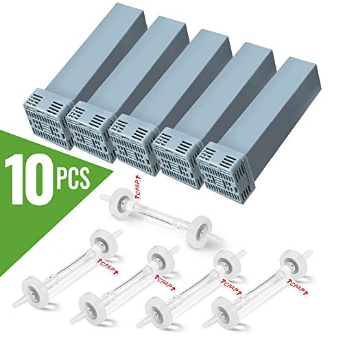 Cartridge Carbon Filter Kit for SoClean 2 Machines, Generic Filter Replacement Includes 5 Cartridge Filters and 5 Check Valve (5 Set)