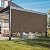 VICLLAX 90% Shade Fabric Sun Shade Cloth Privacy Screen with Reinforced Grommets for Outdoor Patio Garden Pergola Cover Canopy 8x8 FT, Mocha
