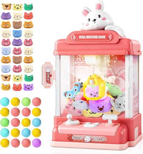 MIAOKE Mini Claw Machine for Kids Musical Electronic Arcade Game Toy