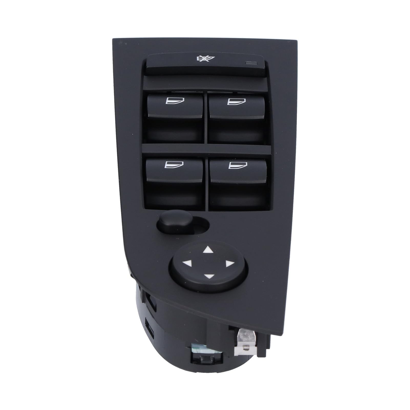 Interruptor de ventana eléctrico, Interruptor Principal del Elevalunas, Interruptor de Control de Elevalunas eléctrico 61319217329 Reemplazo para Serie 3 E90 E91