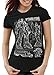 A.N.T. Optimus Prime Damen T-Shirt Blaupause Autobot, Farbe:Schwarz, Größe:XL
