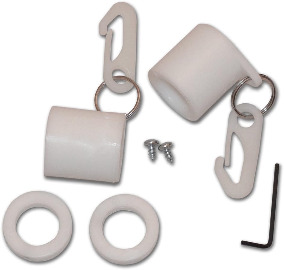 NeverFurls- Black, for 1.5" Pole Diameter