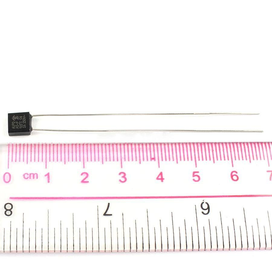 generic 10 pcs thermal fuse cutoff tf 135 degree 250v 2a a5-f