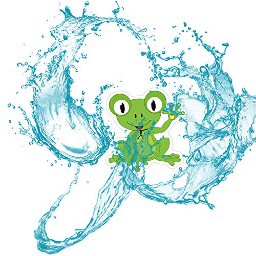 image for Forlin 50Pcs Cute Frog Waterproof Vinyl Stickers Decals for Laptop Wat
