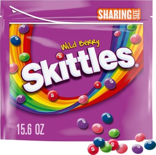 SKITTLES Wild Berry Chewy Candy, Share Size...