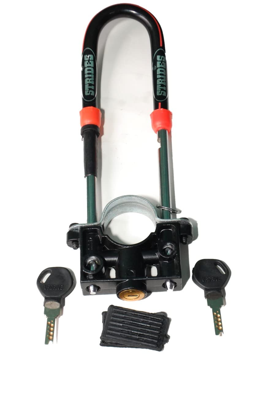 STRIDES Present Secure Wheel Lock for All Bike Except (150ccand Bullet ko chod kar sabhi Bike ke liye Suitable hai) jo apni HEE chabhi se khule.surakshit (B0B5TFZCFX) Amazon Price History, Amazon Price Tracker