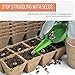 Peat Pots for Seedlings - 10 Seedling Trays with 100 Biodegradable Seed Starter Pots for Plants | Peat Pods for Seedlings Seed Starter Tray | Peat Moss Seed Starter Trays Seedling Pots -by Mr Sprout