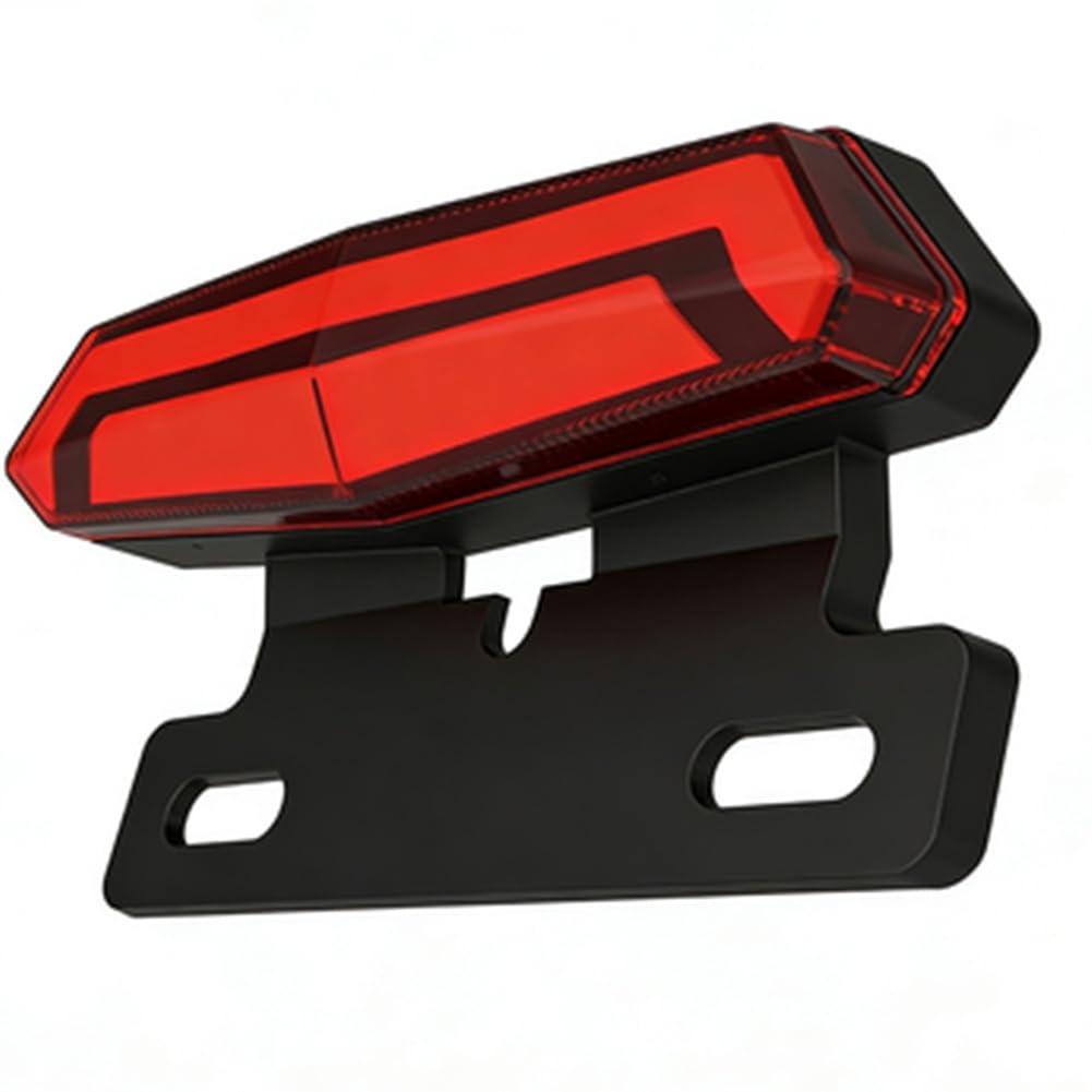 Wisyurt Cycling Accessories for Night Riding E-Bike Taillights 36-48V Ebike Rear Light Tail Light 6 Pin LED Light Rear Lamp