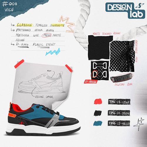 Image of SOLETHREADS VICE Sneakers for Men | Stylish & Fashionable| Comfortable|Walking Shoes| Lightweight Flexible| Skid-Resistant| Everyday |Casual Shoes for Men