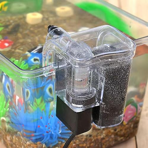 Filtro a cascata per acquario, 250 l/h sul retro