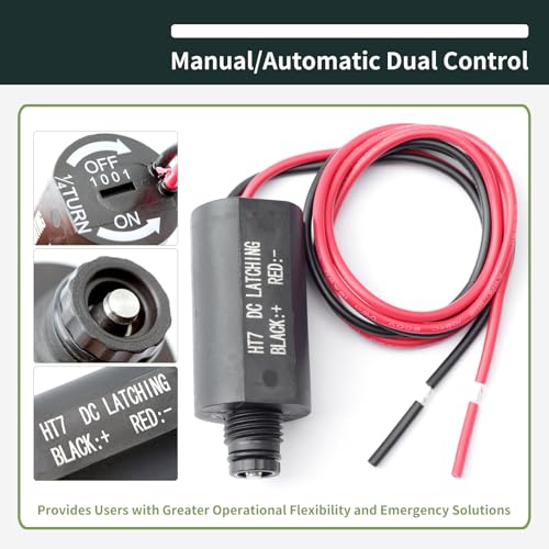 Électrovanne de rechange 458200 DC Hunter pour programmateur à pile 9V (Lot de 5) - 6