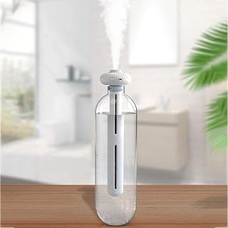 lndytq Fabricant de brumisateur de diffuseur d'arôme de Bouteille de Diamant d'humidificateur Portable USB pour l'humidification de Bureau à Domicile détachable (Couleur: A)