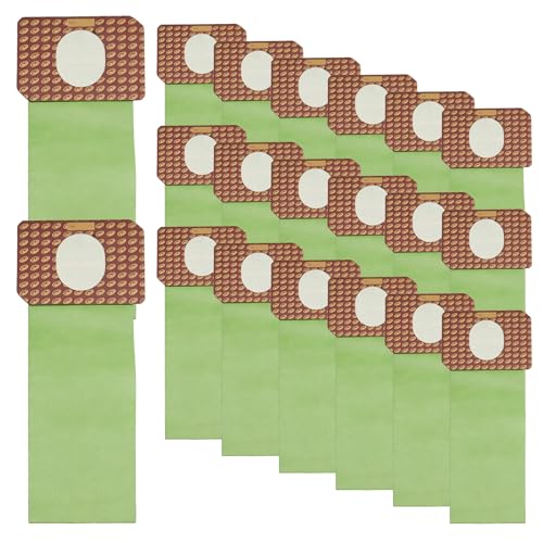 Image of 20 Pack 103483 Fit for ProTeam Backpack Vacuum Bags | Compatible with ProTeam 3.25 Quart Upright Vacuum,For ProForce 1200XP,1500X PHEPA, ProCare15&151XP