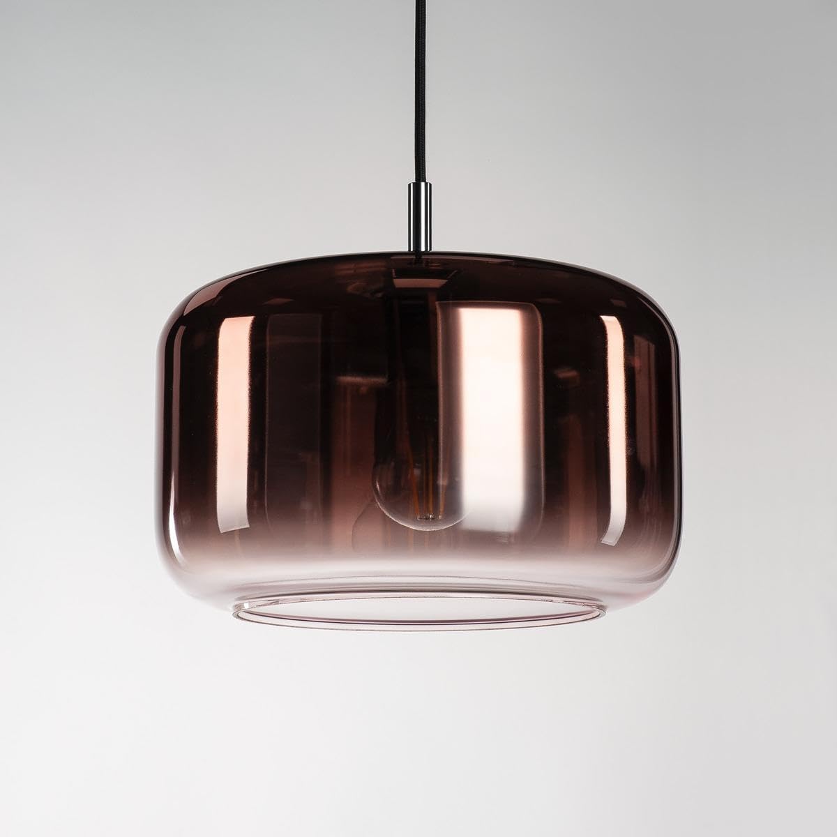 Lampa wisząca SLV PANTILO 28 / lampa do salonu, oświetlenie wewnętrzne, lampa wisząca do jadalni, LED, lampa sufitowa / E27 15W miedź