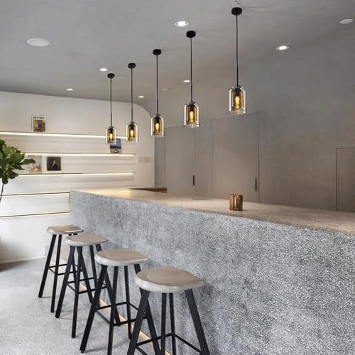 Lámpara colgante de cristal para decorar tu balcón acristalado y comedores modernos 6