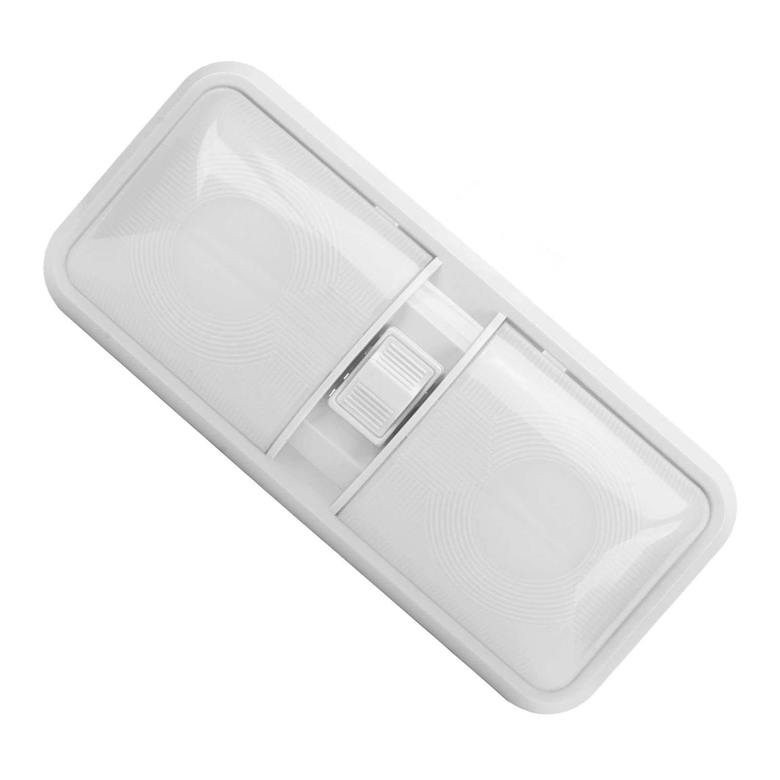 Plafonnier double dôme pour camping-car RV Plafond Double Liseuse
