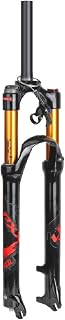 VPPV Horquilla de Aire Bicicleta 26 27,5 29 Pulgadas, Horquillas Amortiguadoras MTB 1-1/8" Tubo Recto Horquilla de Control 120 mm (Color : Rojo, Size : 26inch)