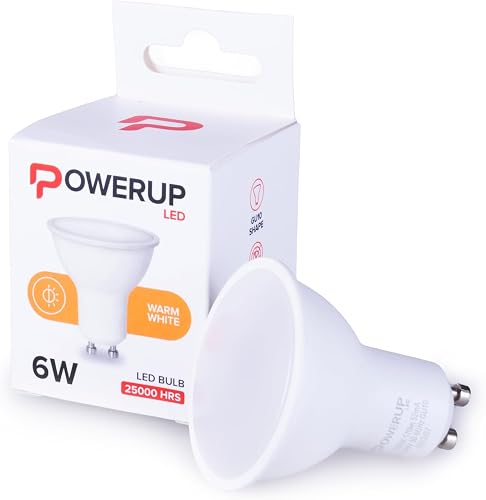 Powerup GU10 6W Warm White LED Bulb