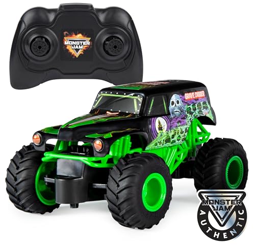 Monster Jam Authentic Grave Digger RC 1:24 Scale 2.4 GHz for Ages 4 and Up