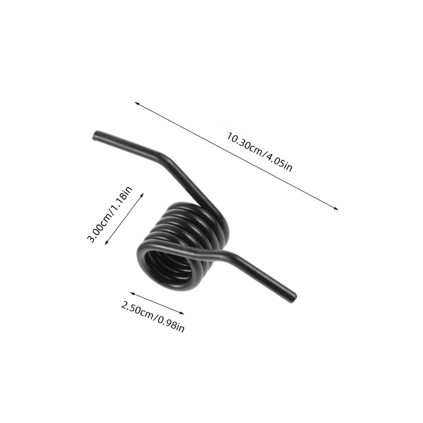 Gatuida 4 Resortes Reforzados De Acero Para Manija De Gato Hidráulico Horizontal De 3 Toneladas, Resorte De Retorno Para Gato De Piso, Pieza De Repuesto Resistente Para Uso Industrial