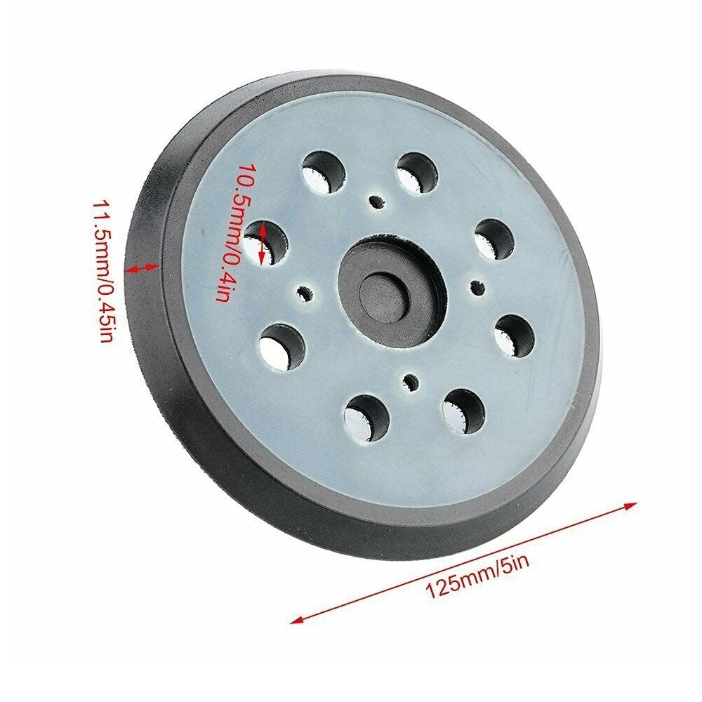 Pad Per Levigatrice Da 5 Pollici 8 Fori, Pad Levigatura Con - Foto 5