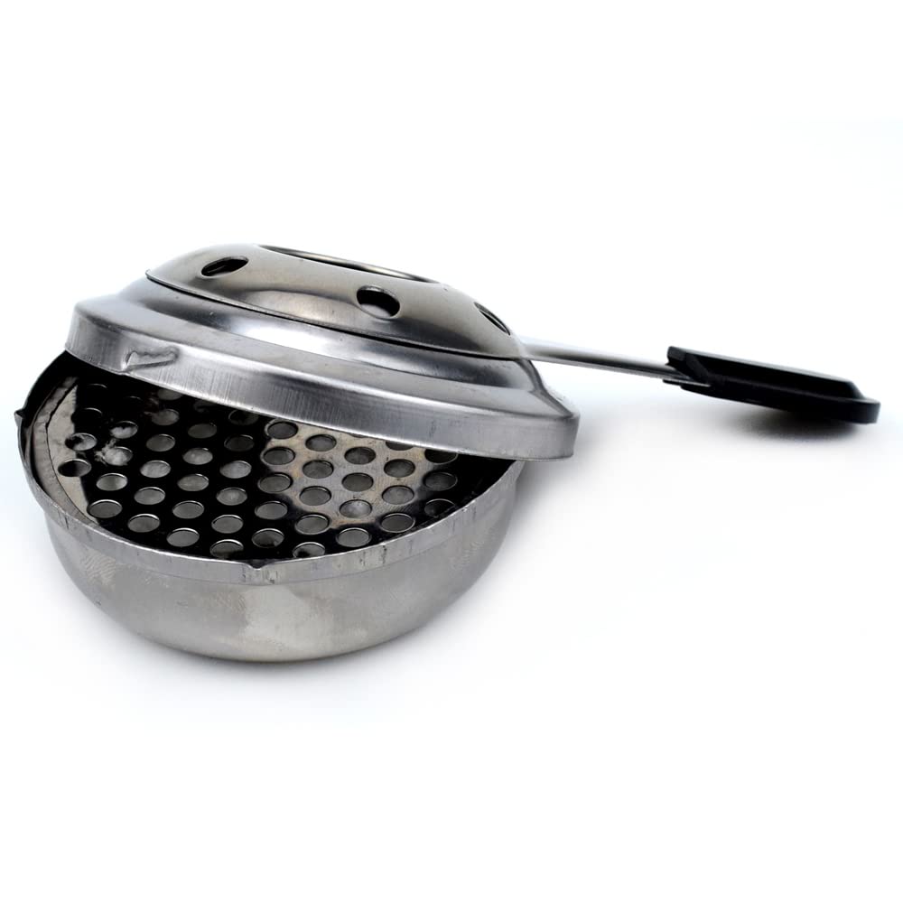 Lixada Fornello in acciaio inox, bruciatore per fonduta, mini bruciatore per alcool, per fonduta, da campeggio, da viaggio, per barbecue, da cucina