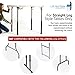 Lift Your Table® Folding Table Risers - Counter Height (for Straight Leg Design) – USA Made, Sturdy, Portable, Easy-to-Use Extensions Raise Straight Leg Folding Tables (Set of 4)