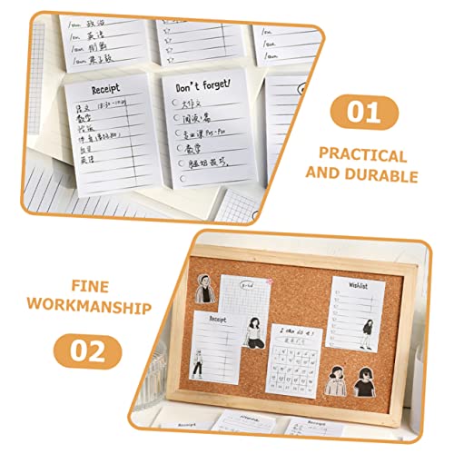 STOBOK 16 Pçs Bloco De Notas De Escritório Agenda Papel De Planejamento Almofadas De Memorando De Pa