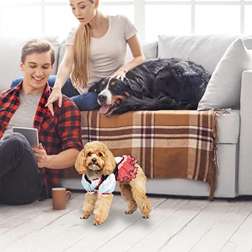Roupas de verão para cães | Vestidos de malha para cachorros | Use facilmente camisa de cachorrinho