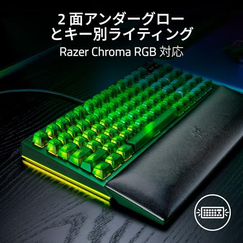 Razer BlackWidow V4 75% Phantom Green Edition: A mechanical Razer BlackWidow V4 75% Phantom Green Edition: A mechanical