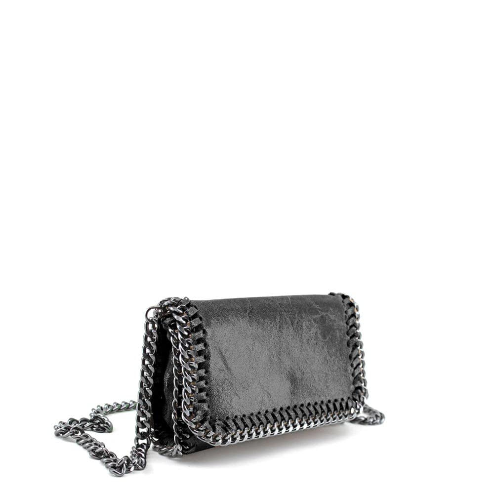 MODELISA - Bolso Bandolera Asa Cadena Piel Mujer