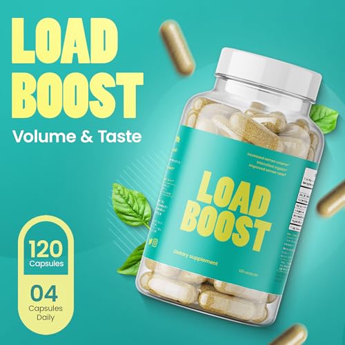 load boost - semen volume sperm health amp men39s fertility - 120 capsules 1 month supply