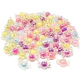 Honbay 100G(78pcs) Shiny Lifelike Acrylic Candy Beads for Jewelry Making or DIY Crafts - Assorted Colors