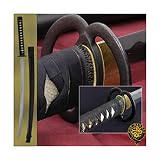Musashi - 1060 Carbon Steel - Best Miyamoto Sword (Black)