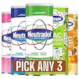 Neutradol Vac N Fresh Carpet Freshener & Deodoriser 350g | Pick & Mix Any 3 Scents: Pink, Lily, Super Fresh, Original | 3 x 350g | Eliminates Odours | Fragrance Edition | World's No1 Deodorizer