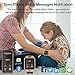 Padgene DZ09 Bluetooth Smart Watch with Camera for Samsung, Nexus, HTC, Sony,LG and Other Android Smartphones (Silver(Black Band))
