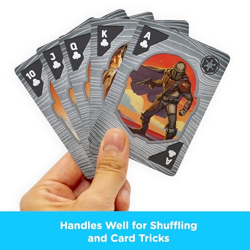 Baraja de Cartas Star Wars The Mandalorian Tamaño Poker miniatura 6